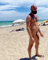 Giant at the Beach