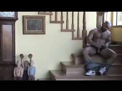 Muscle stud jerk off